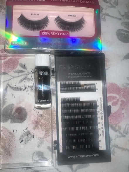 Photo of free Lashes & lash glue (Bronx) #2