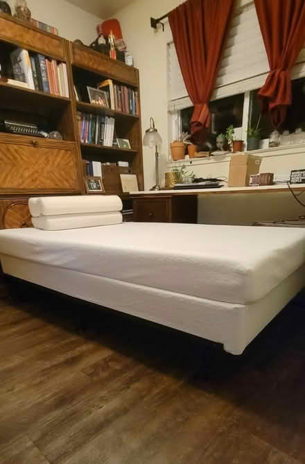 Photo of free Twin bed (Corner of Cirby & Vernon) #1