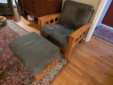 Photo of free Matching chair & stool 33" x 34.5" (Seattle Bitter Lake) #1