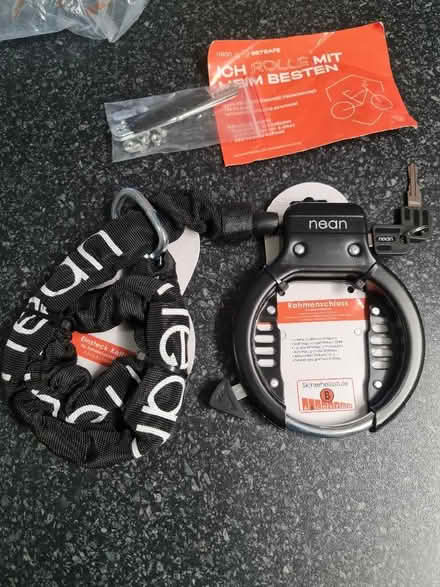 Photo of free Bike lock (Warden Hill GL51) #1