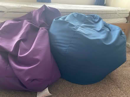 Photo of free Giant indoor/outdoor bean bags (M25 Prestwich) #1