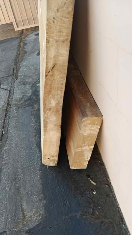 Photo of free Thick Wood slabs (East Post Road near Pecos, LV) #1