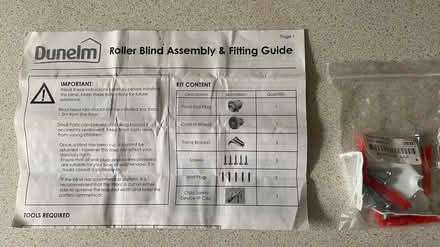 Photo of free Dunelm Blackout Roller Blind (Richmond TW10) #2