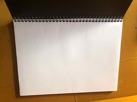 Photo of free A3 spiral bound hard cover sketch pad. (Becontree RM8) #2