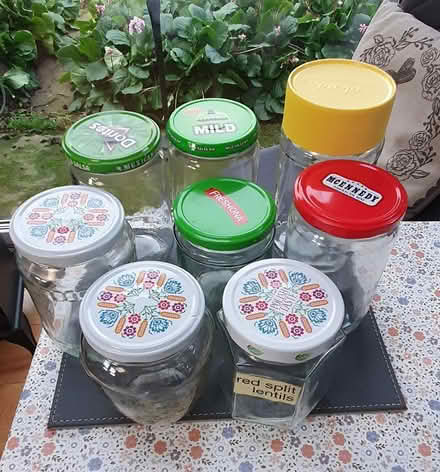 Photo of free 8 large jars (Cabinteely) #1