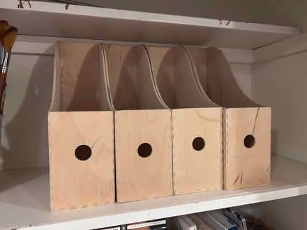 Photo of free Wooden magazine organizers (~1 mile from Michigan Stadium) #1