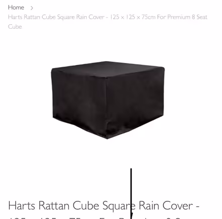 Photo of free Cube cover for garden furniture (Colchester CO2) #1