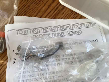 Photo of free Various sewing machine accessories (Market Drayton.) #4