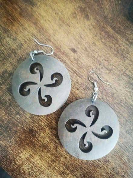 Photo of free Wooden earings (Heaton Mersey SK4) #2