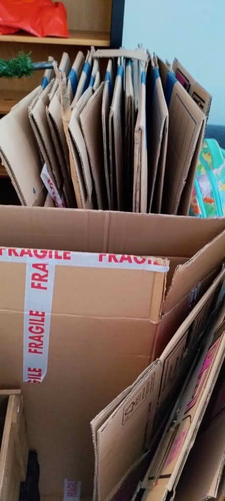 Photo of free Moving boxe ans bubble wrap (Fish Island E3) #1