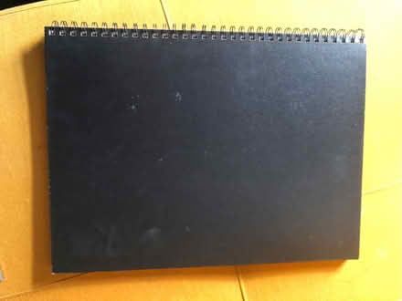 Photo of free A3 spiral bound hard cover sketch pad. (Becontree RM8) #1