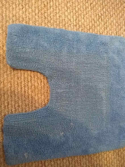 Photo of free Blue Toilet Pedestal Rug (Norwich (5 miles)) #2