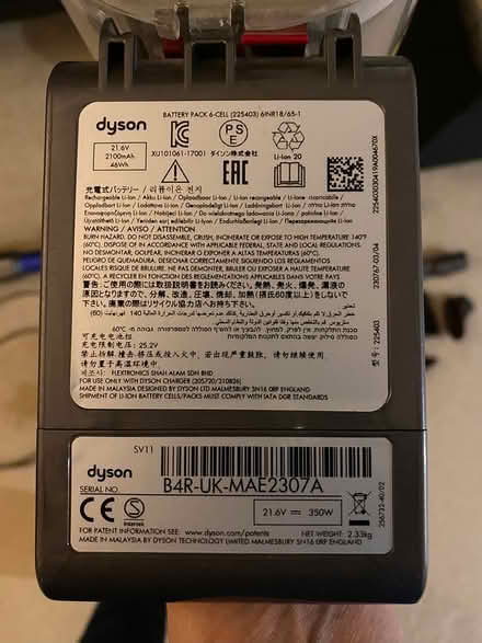 Photo of free Dyson stick vacuum cleaner (Warminster BA12) #2