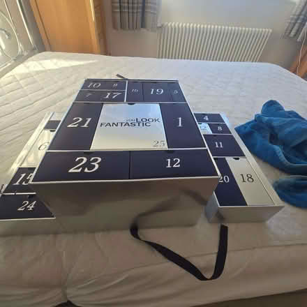 Photo of free Advent calendar used, empty, ideal for next Christmas (Wheelock CW11) #1