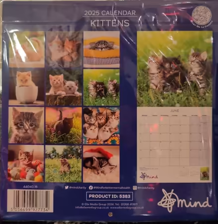 Photo of free Wall calendar 2025 (Claverton BA2) #2