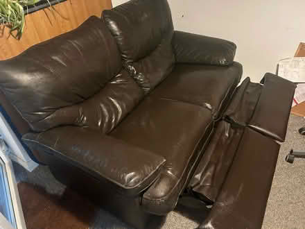 Photo of free Recliner 2 seat sofa (Upper Beeding) #2