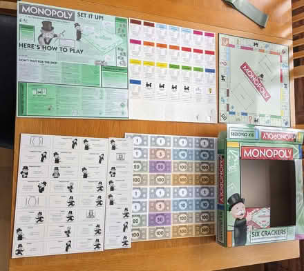 Photo of free Mini monopoly set (Lower Penwortham PR1) #3