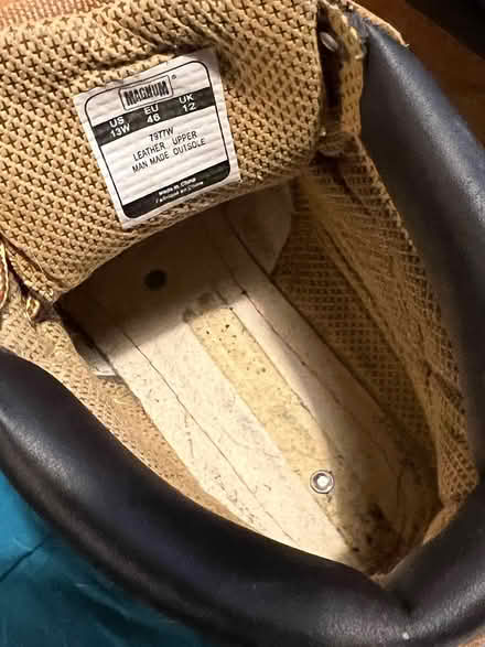 Photo of free Men’s 13w Magnum work boots (Downers Grove) #1