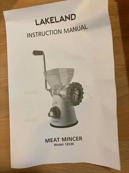 Photo of free meat mincer (Friern Barnet N11) #2