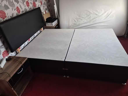 Photo of free Double base and headboard (Ashington (NE63)) #1