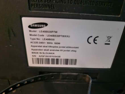 Photo of free Samsung Television 43 inch screen (Bristol BS10) #3