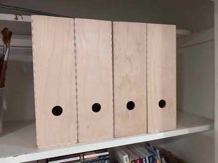 Photo of free Wooden magazine organizers (~1 mile from Michigan Stadium) #2