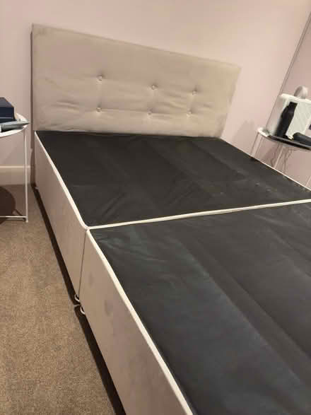Photo of free Double Bed Frame divan headboard (Encliffe ecclesall S11) #2