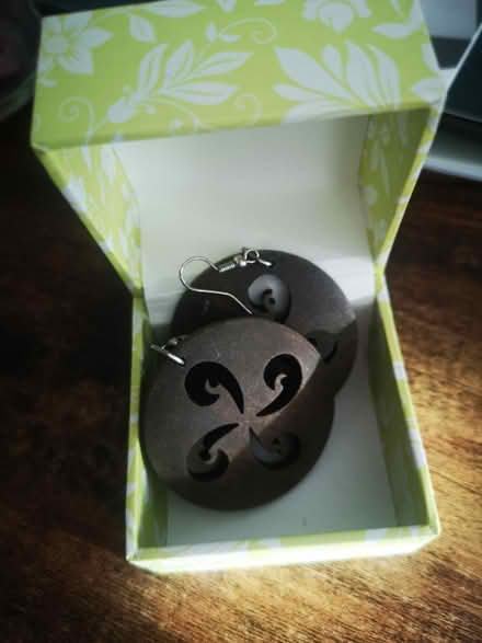 Photo of free Wooden earings (Heaton Mersey SK4) #1