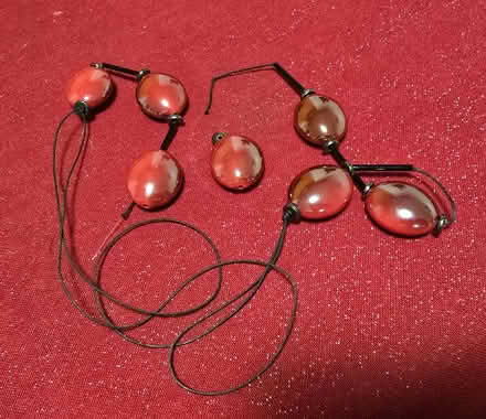 Photo of free Red bead necklace (needs repair) (Seven Kings IG3) #1