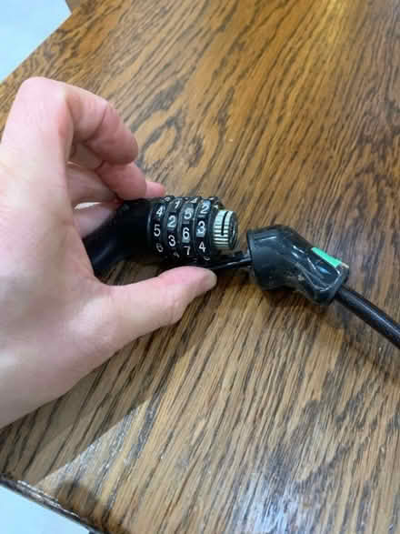 Photo of free Bike lock (Malvern Link WR14) #1