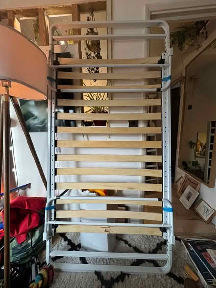 Photo of free Single bedframe w folding legs (Linslade) #1