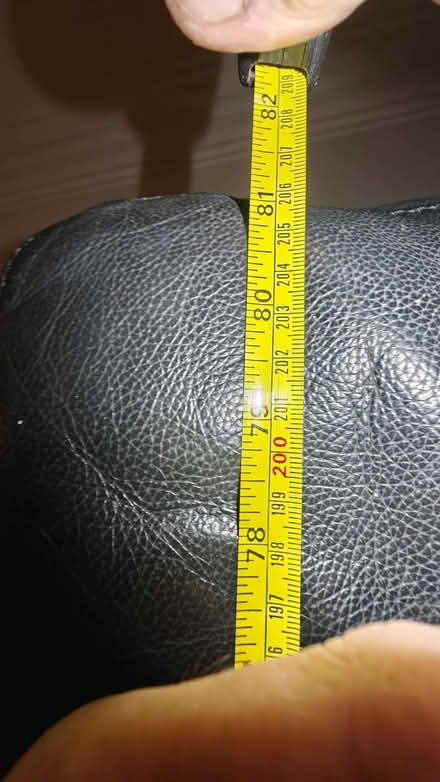 Photo of free Black Leather sofabed (Southport PR8) #1