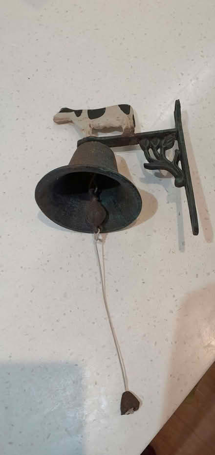 Photo of free "Cow" wrought iron doorbell (Tolworth KT5) #1