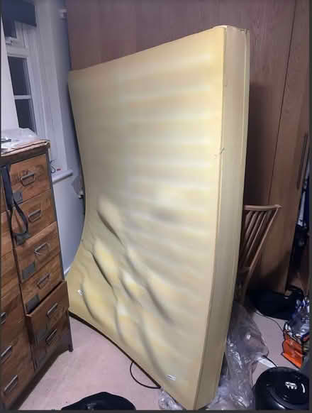 Photo of free Coverless IKEA double mattress (NW2) #1