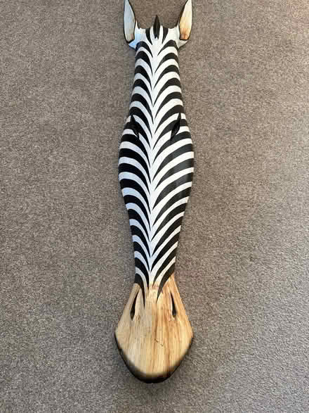 Photo of free Wooden Zebra Wall Art (Blaby) #1