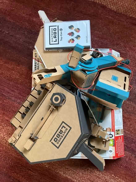 Photo of free Nintendo switch LABO kit game (GU24 Bisley) #1