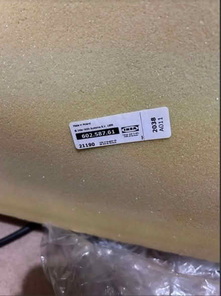 Photo of free Coverless IKEA double mattress (NW2) #2