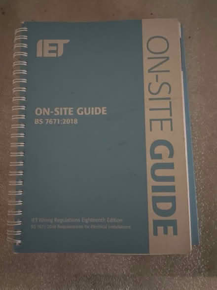 Photo of free On site wiring guide 18th edition (HP16) #1
