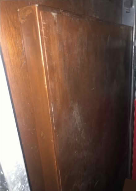 Photo of free Cool, solid, Mid-century wood desk (Brooklyn) #4