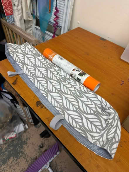 Photo of free Cricut maker cover & orange window cling (Spalding PE11) #1