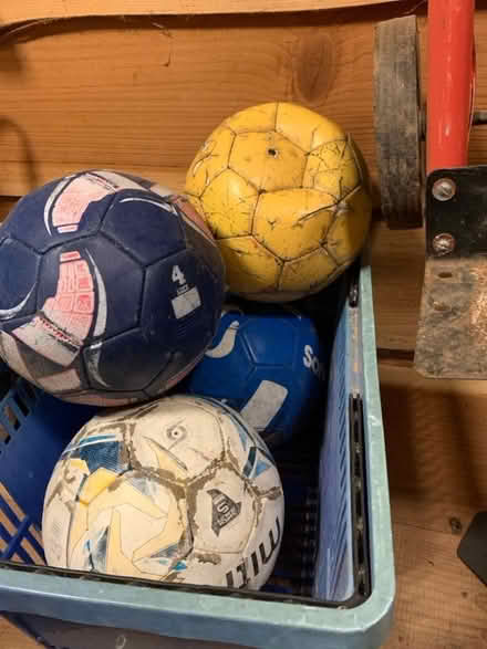 Photo of free Unloved footballs (Malvern Link WR14) #1