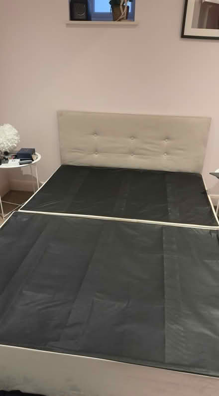 Photo of free Double Bed Frame divan headboard (Encliffe ecclesall S11) #4