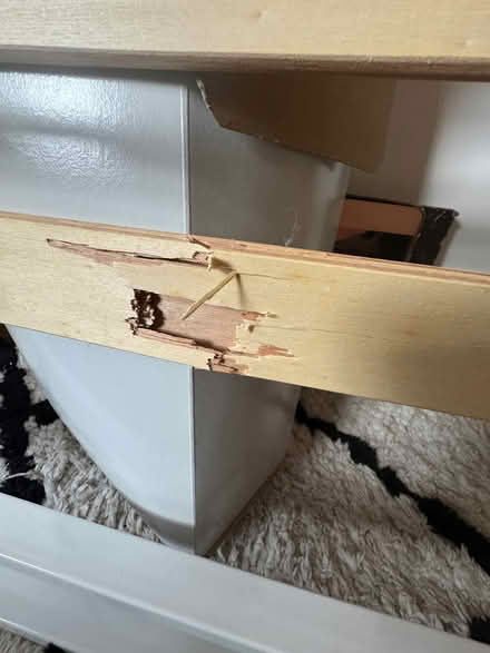 Photo of free Single bedframe w folding legs (Linslade) #3