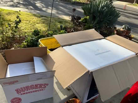 Photo of free Styrofoam cooler boxes (Mountain View nr train station) #1