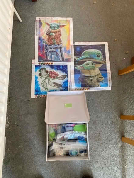 Photo of free Diamond painting kit for arts & crafts (Hayes BR2) #1