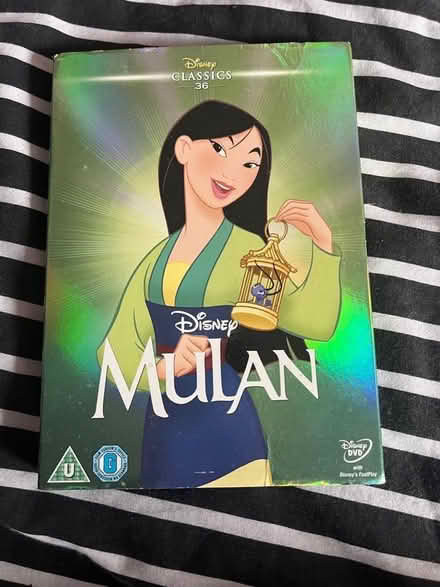 Photo of free Disney mulan dvd (Southborough BR2) #1