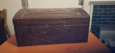 Photo of free Ghanian leather storage box second (Streatham SW16) #1