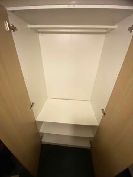 Photo of free Ikea pax twin wardrobe frame 100cm (Basildon) #1