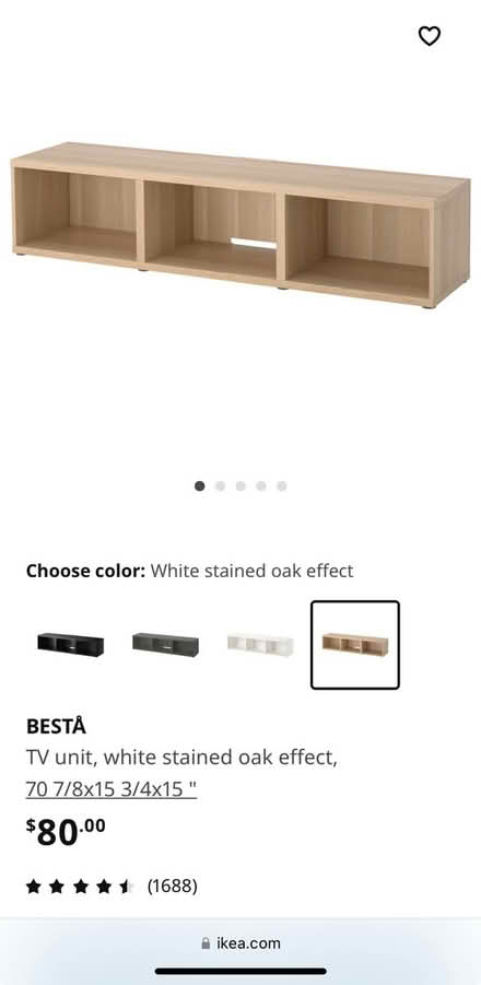 Photo of free TV stand (Lorton (22079)) #2