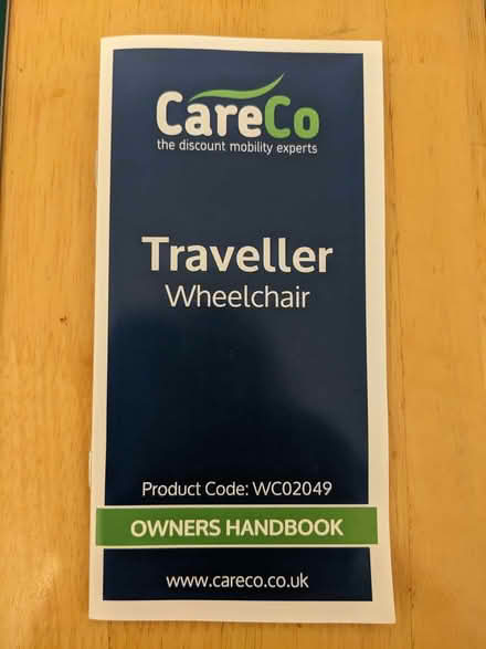 Photo of free Lightweight wheelchair (St Boswells TD6) #2